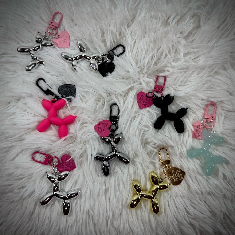 Balloon Dog‎ Bag Charm/Keychain